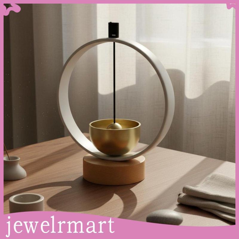 [Jewelrmart] Instrumento De Meditação Meditativa Feito À Mão Carrilhão De Atenção Plena Tigela De Som De Latão Artesanal