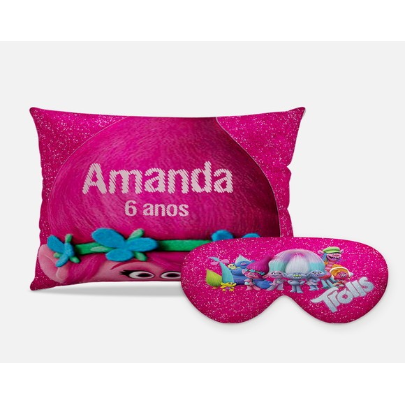 Kit festa do Pijama Trolls meninas e meninos