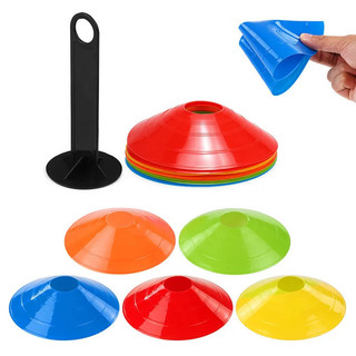 15/25 unidades de cones de treino de agilidade, cones de futebol com suporte para treino, futebol, crianças, esportes, c