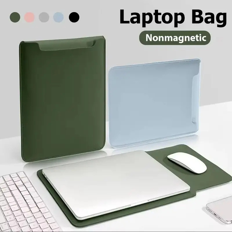 Capa Para Laptop Macbook Neo 13 Polegadas A3404 2026 Ultra Fina Couro PU Ultrabook Notebook Bolsa Protetora