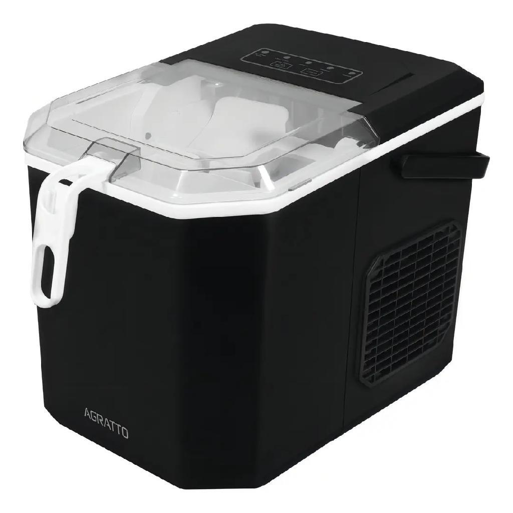 Máquina De Gelo Agratto 12kg Mg-02 Preta 100w 220v Preto