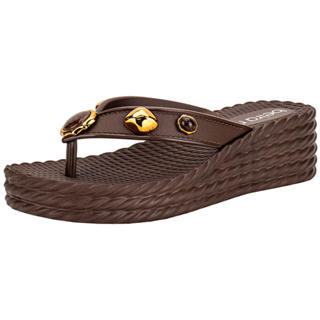 Tamanco Feminino Anabela Beira Rio 8561104 em Oferta na Shopee