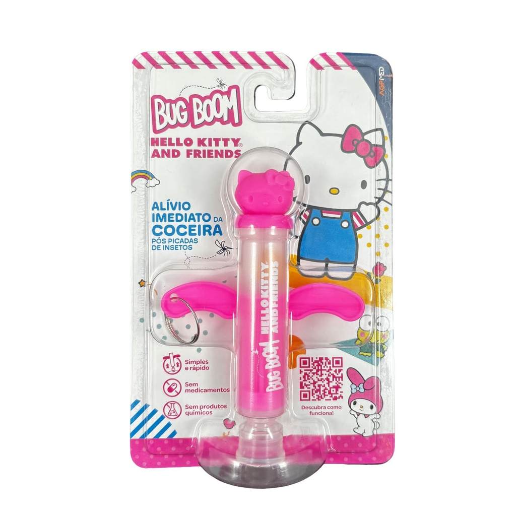 Bug Boom Hello Kitty Alivia A Coceira Tira Picada Inseto Formiga