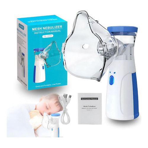 Inalador Nebulizador Portátil Para Crianças E Adultos-Ultrassônico De Baixa Densidade , Dispositivo Compacto De Cuidados em Oferta na Shopee
