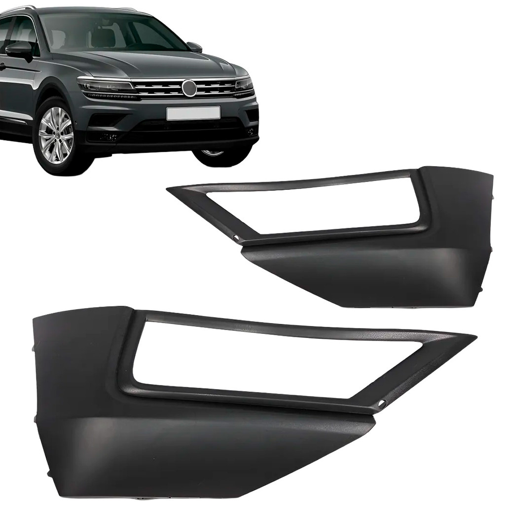 Grade Moldura Milha Tiguan 1.4 2018 2019 2020 em Oferta na Shopee