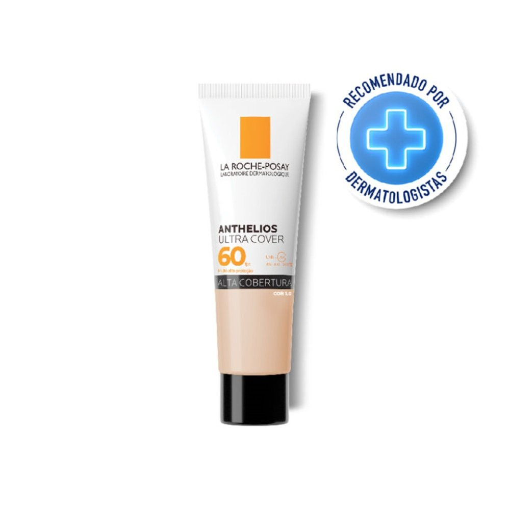 Protetor Solar Facial La Roche Posay Anthelios Ultra Cover Cor 1.0 Fps60 30g