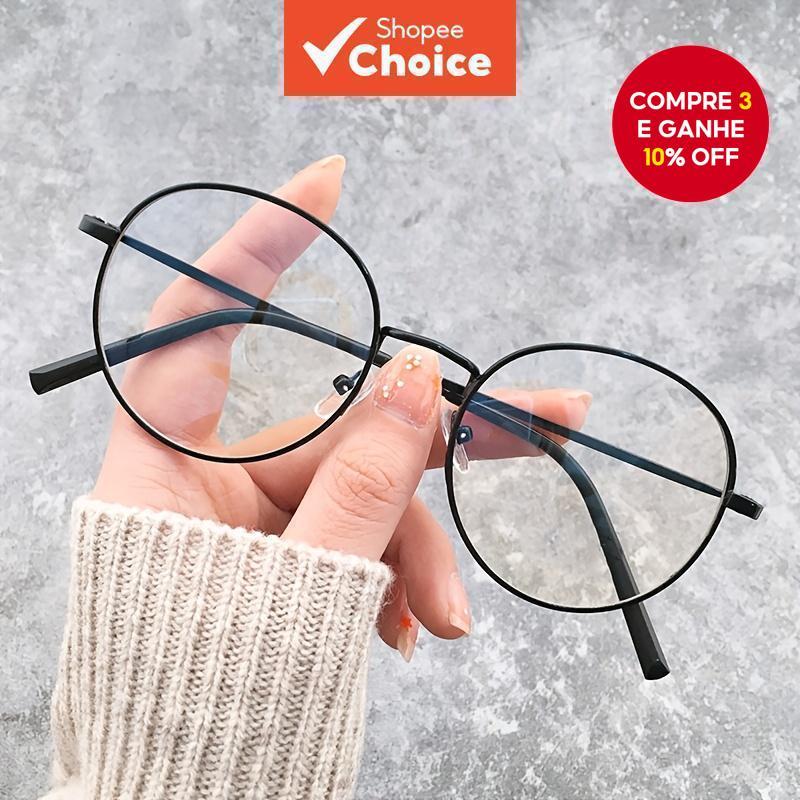 Óculos De Bloqueio De Luz Azul Unissex Moda Computador UV400 Estilo De Rua