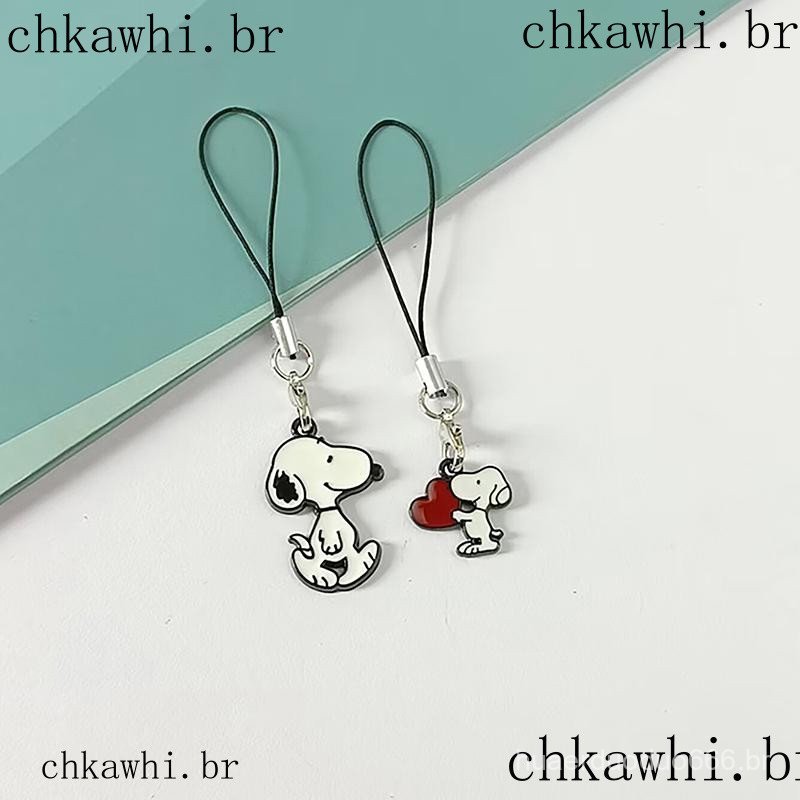 [largeloohg] Snoopy Homens E Mulheres Bonito Criativo Desenho Animado Moda Simples Versátil Bolsa Decoração De Celular R