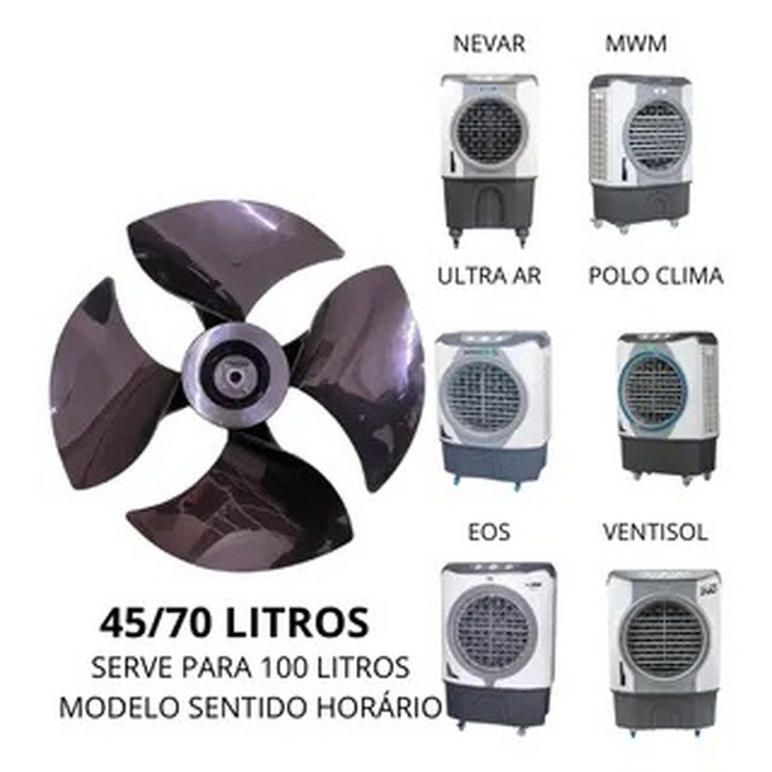 HELICE CLIMATIZADOR  400 mm POLO CLIMA /MWM/ EOS