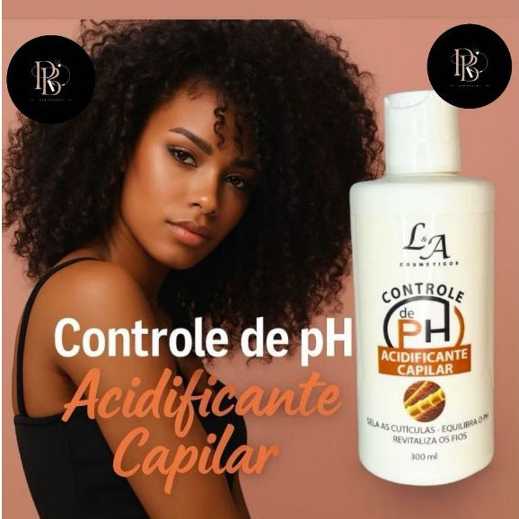 Acidificante Capilar Profissional para cabelos Super danificados porosos Salva Cabelo/ Regulador de PH 300ml