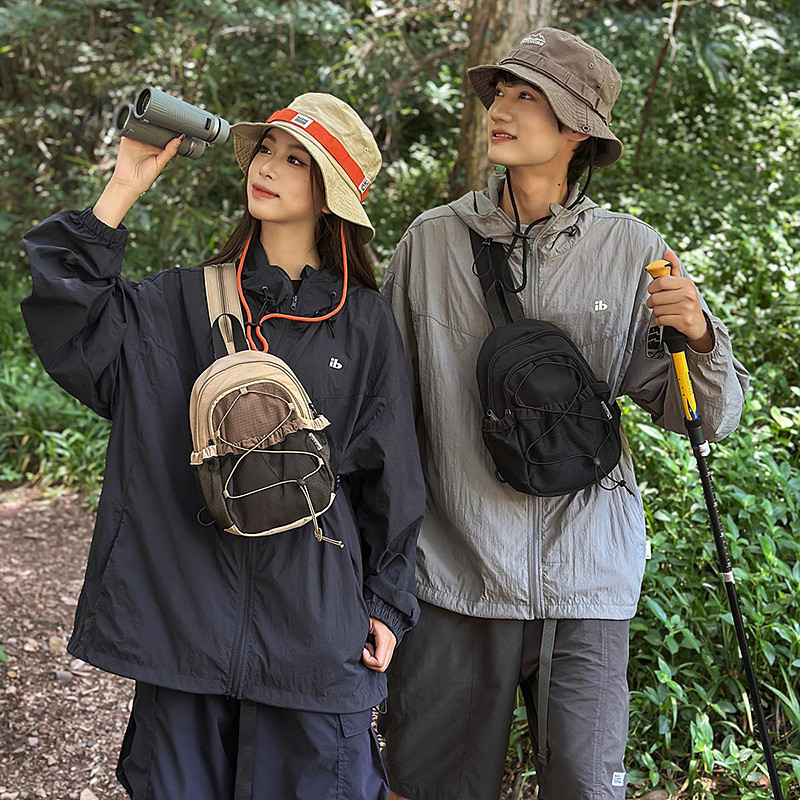 Multi-cinético saco de peito mochila estilo ao ar livre acampamento caminhadas escalada esportes lazer masculino feminin