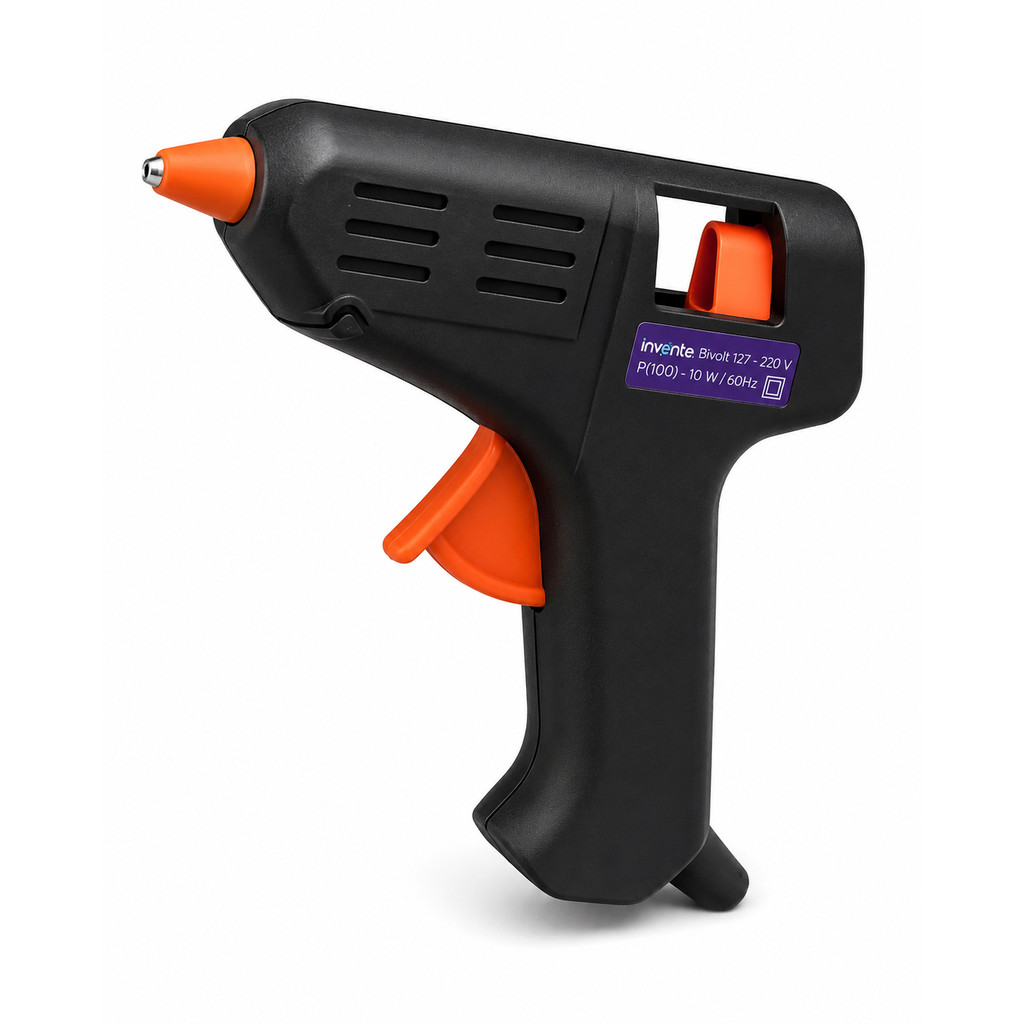 Pistola Cola Quente Pequena Bivolt Para Trabalhos Manuais