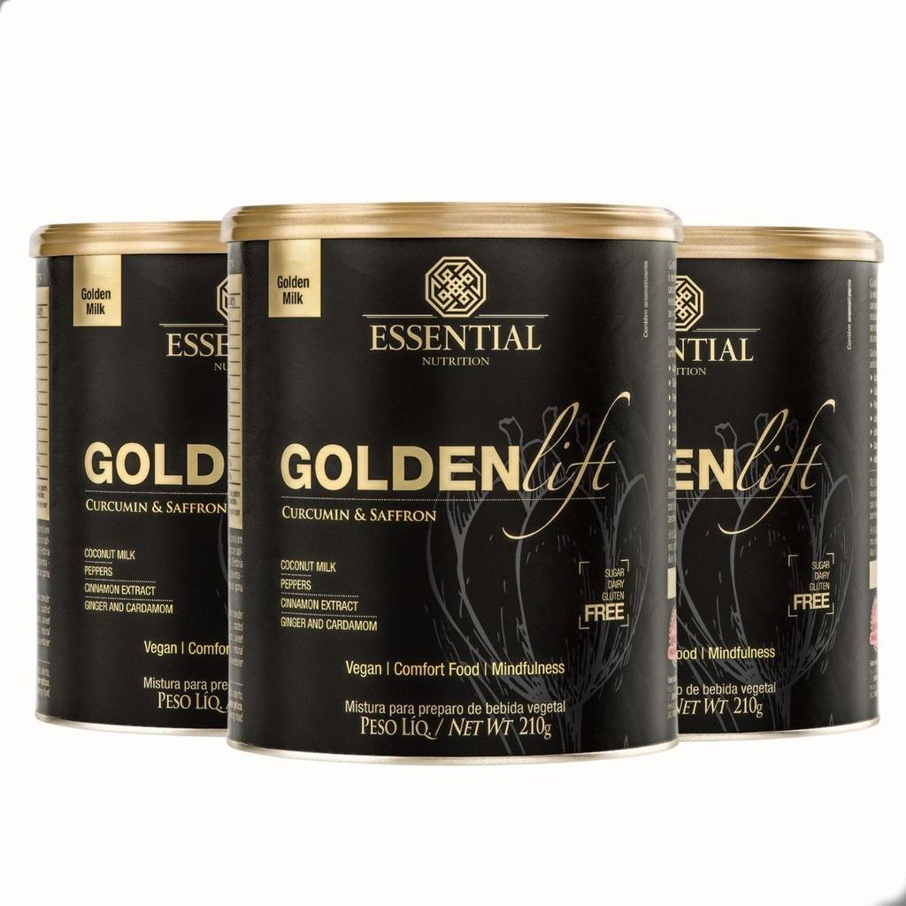 Kit 3 Golden Lift 210g Essential Nutrition