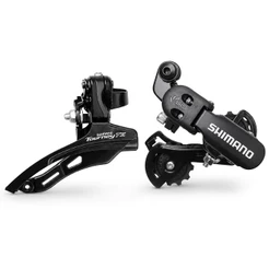 Kit Câmbio 21v Shimano Tourney Traseiro Dianteiro Bike Mtb