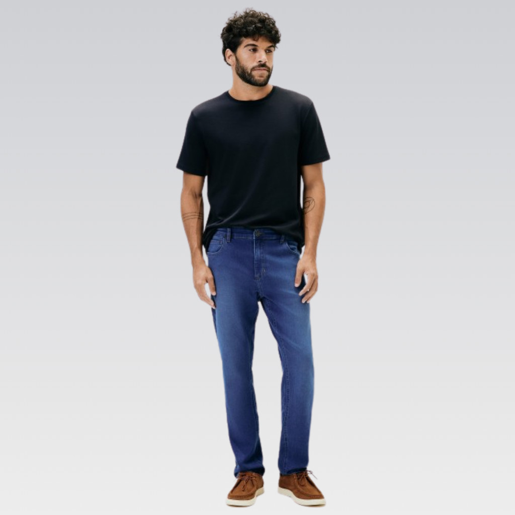 Calça Jeans Masculina Slim Soft Touch Hering