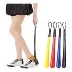 Calçadeira Para Sapato Calçador 48 cm Sapato Multicolorido Universal Fácil Prático Longo Plástico