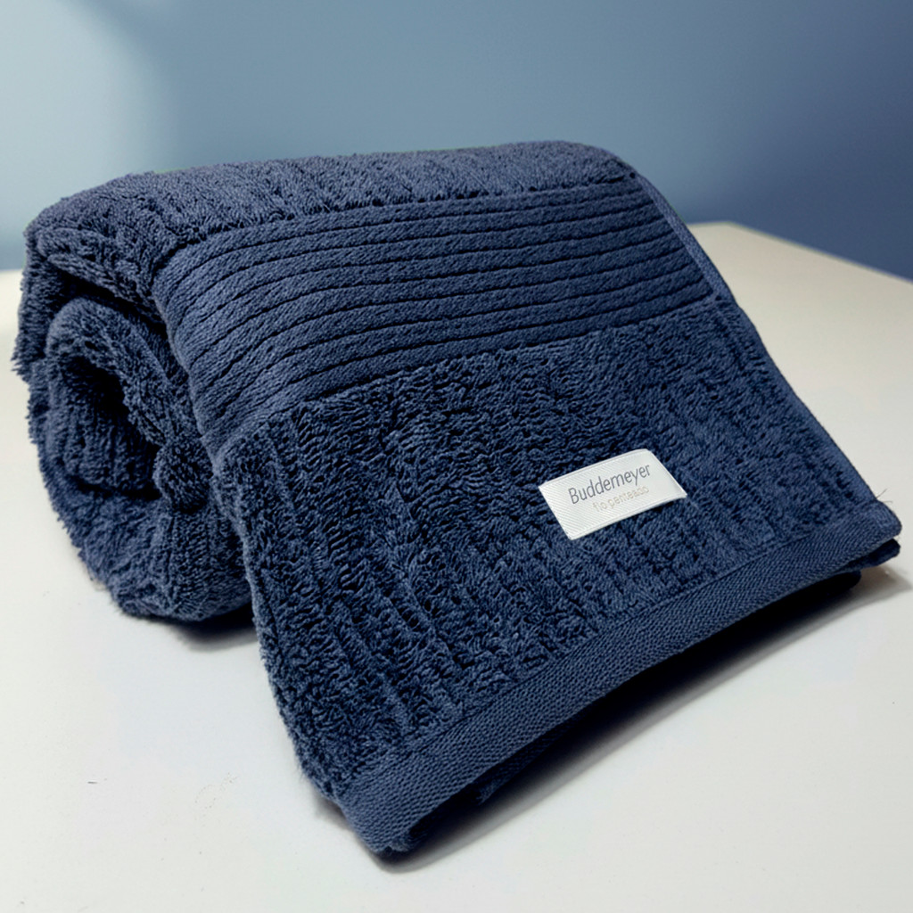 Toalha De Banho Buddemeyer Fio Penteado 100% Algodão Macia Grande Gramatura 500 Canelado 70 x 140cm em Oferta na Shopee