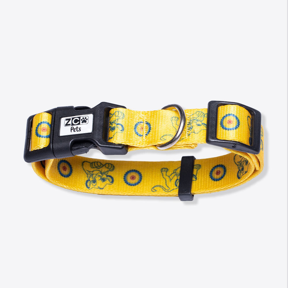 Coleira Para Cachorro Zonacriativa Pets Simba Rei Leão - Disney em Oferta na Shopee