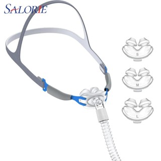 Máscara CPAP Nasal Conjunto Completo Chapelaria Tubo Macio-Fácil De Conectar À Prova De Vazamento Para Máquina Doméstica em Oferta na Shopee