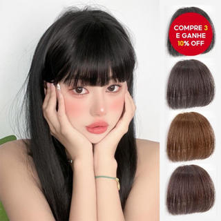 Franja Falsa De Aparência Natural – Peruca De Ar Invisível Para Mulheres , Leve E Indetectável em Oferta na Shopee