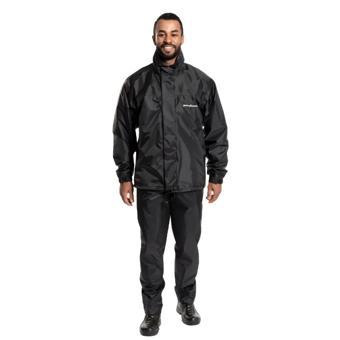 Conjunto Capa De Chuva Nylon Luxo Com Gola Moto Pantaneiro em Oferta na Shopee