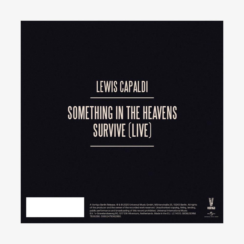 CD Lewis Capaldi - Something In The Heavens (Original) - Importado - detalhe