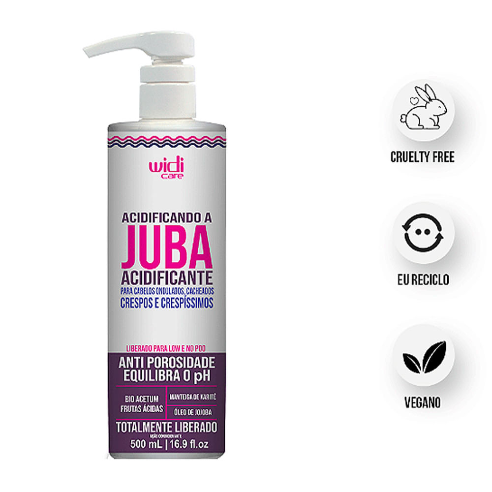 Detalhes do Acidificando Widi Care A Juba Acidificante 500ml