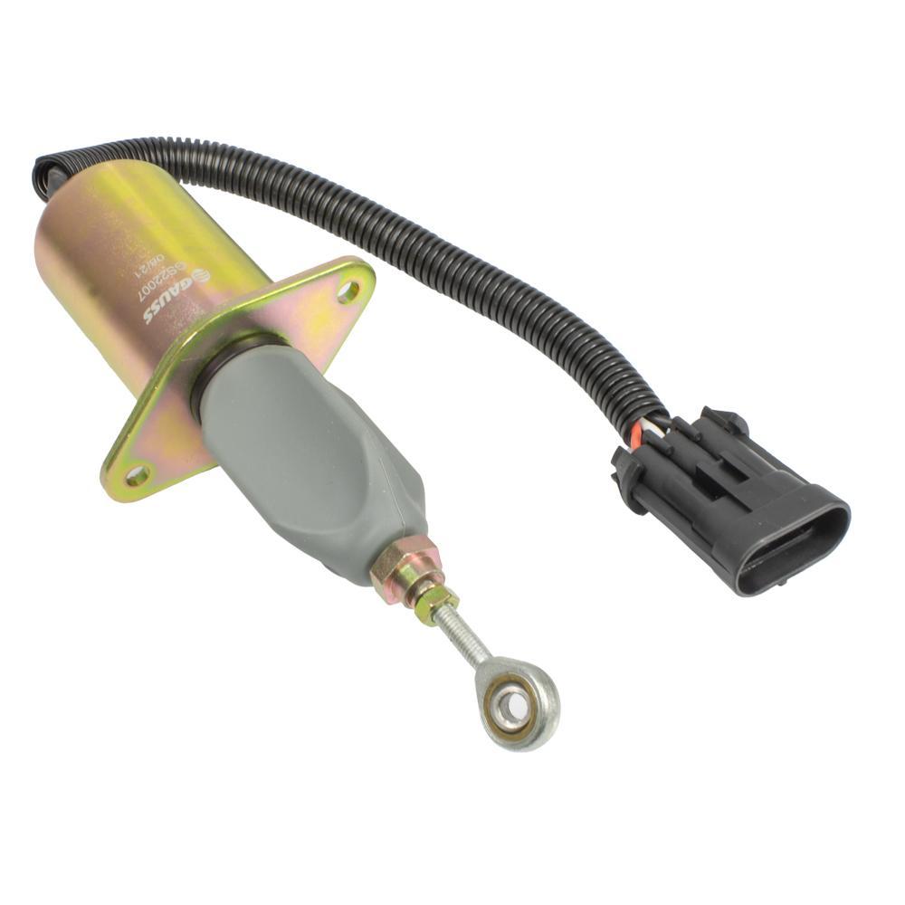 Valvula Solenoide Parada Cummins 12V Cargo 2626 VWCL 17220 24220 24250 26220 40300 Woodward Cambão