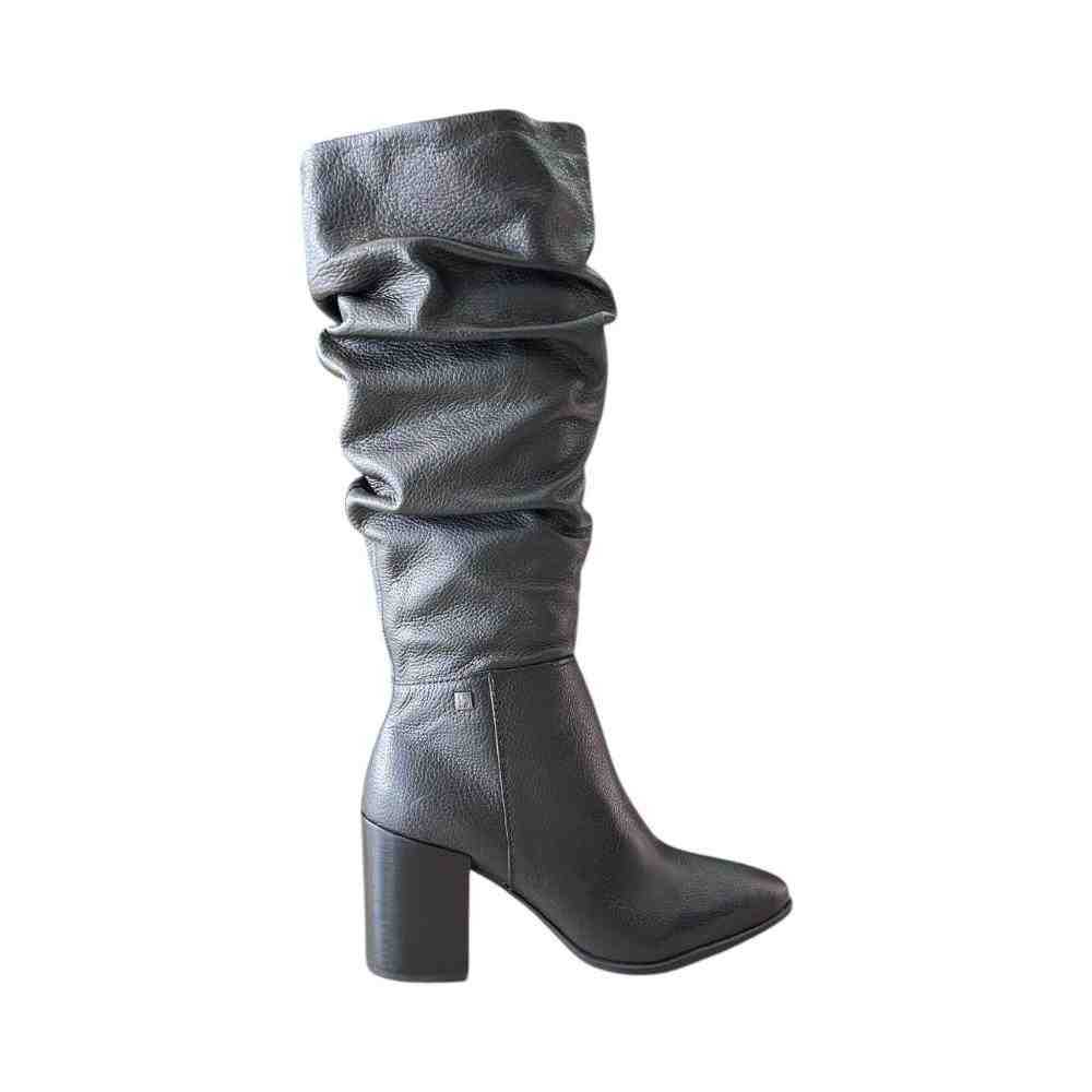 BOTA FEMININA BOTTERO 377702 360304 COURO CANO SALTO ALTO