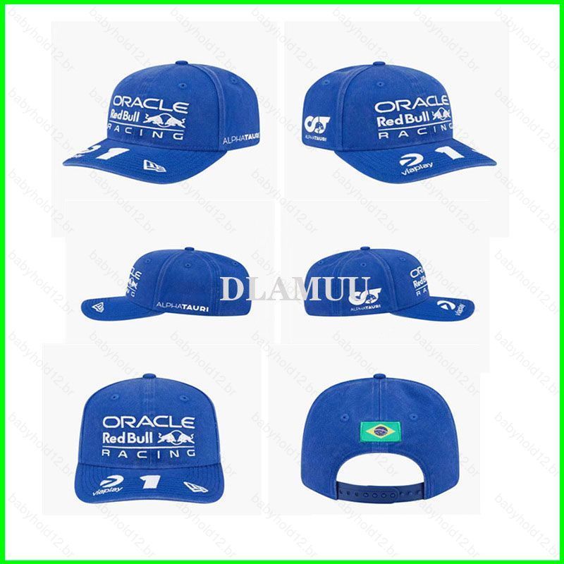 BB12 Oracle Red Bull Racing Boné De Beisebol Equipe Snapback Chapéu Para Homens Mulheres Fãs Esportivos Casual