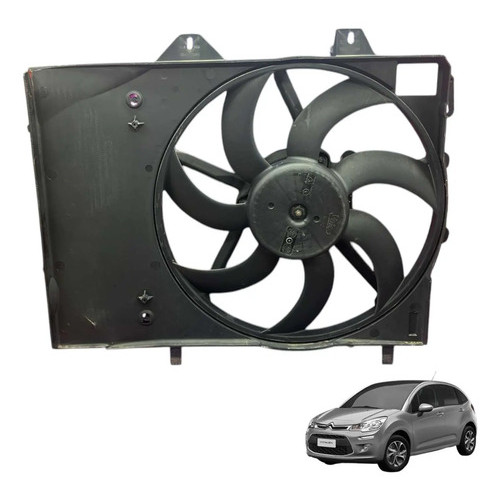 Defletor Eletroventilador Citroën C3 1.6 2018 Detalhe
