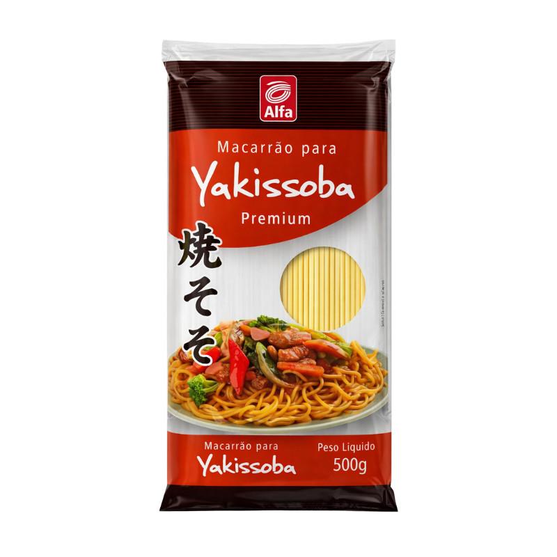 Macarrão p/ Yakissoba Alfa 500g