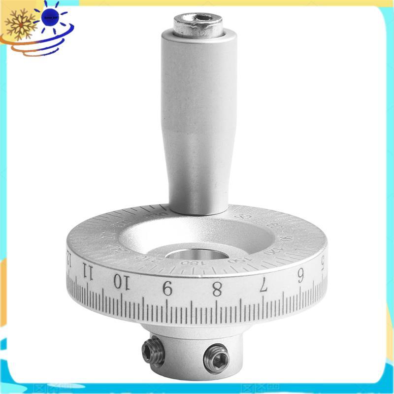 [Le's Shop] Roda Manual De Torno De Liga De Alumínio 42 Mm Para Fresadoras , Tornos E Moedores 6