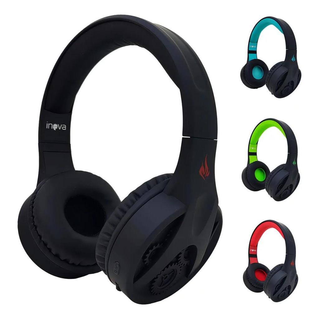 FONE BLUETOOTH INOVA ON-EAR POTENTE SEM FIO ANTIRUÍDO Pure Clean Sound