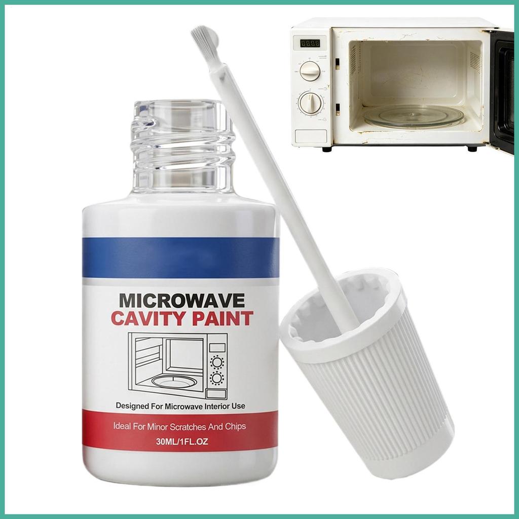 Pintura De Micro-Ondas Cavidade Interior 30ml Aparelho Reparação Retoque Microondas Para Casa Cozinha yontebr