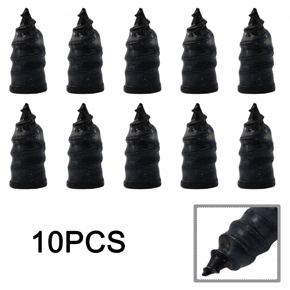 Kit De Reparo De Punção De Pneu Sem Câmara De Ar De Carro Eficiente E Fácil De Usar Com Pregos De Parafuso