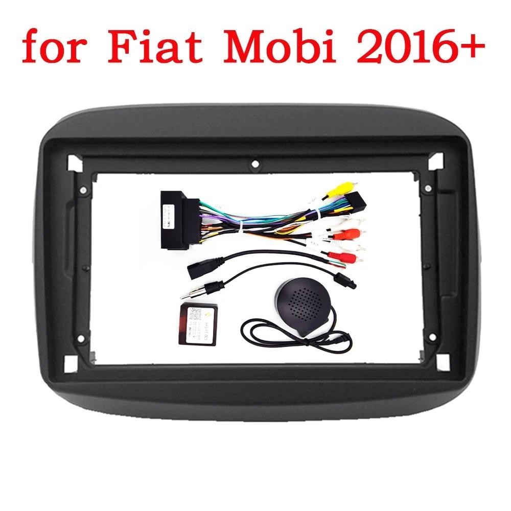 9 Polegada Adaptador De Fáscia Do Quadro Carro Canbus Caixa Android Rádio Traço Montagem Painel Kit Para Fiat Mobi 2016-