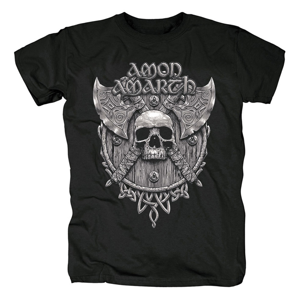 Music Soul Camiseta Unissex Amon Amarth Viking Metal Suécia Estampada Poderosa Moderna Estilosa Moda Rock