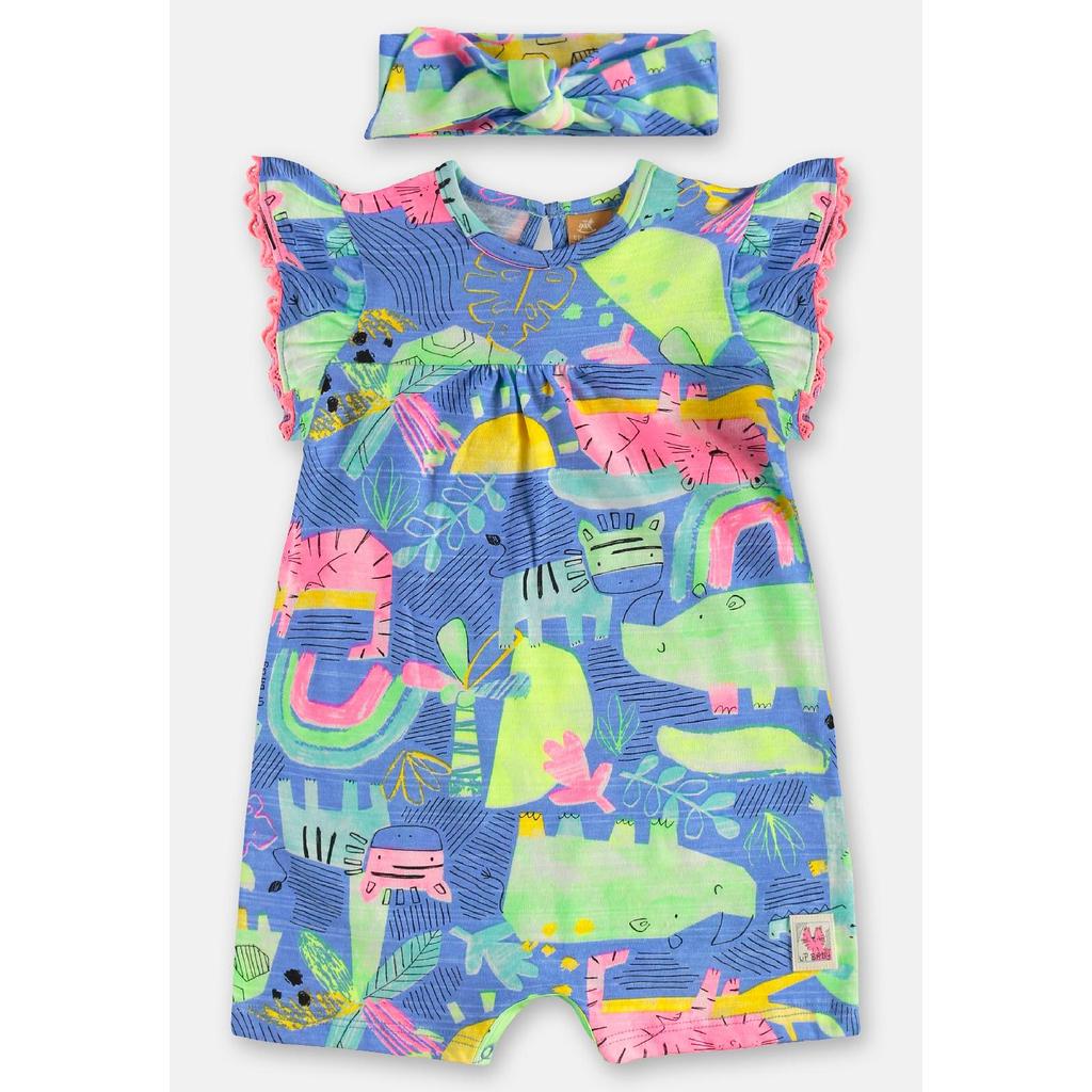 Macaquinho com Faixa Cabelo para Bebê Up Baby em Oferta na Shopee