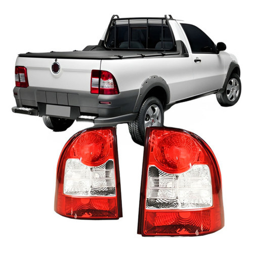 Par Lanterna Traseira Strada 2010 2011 2012 2013 em Oferta na Shopee