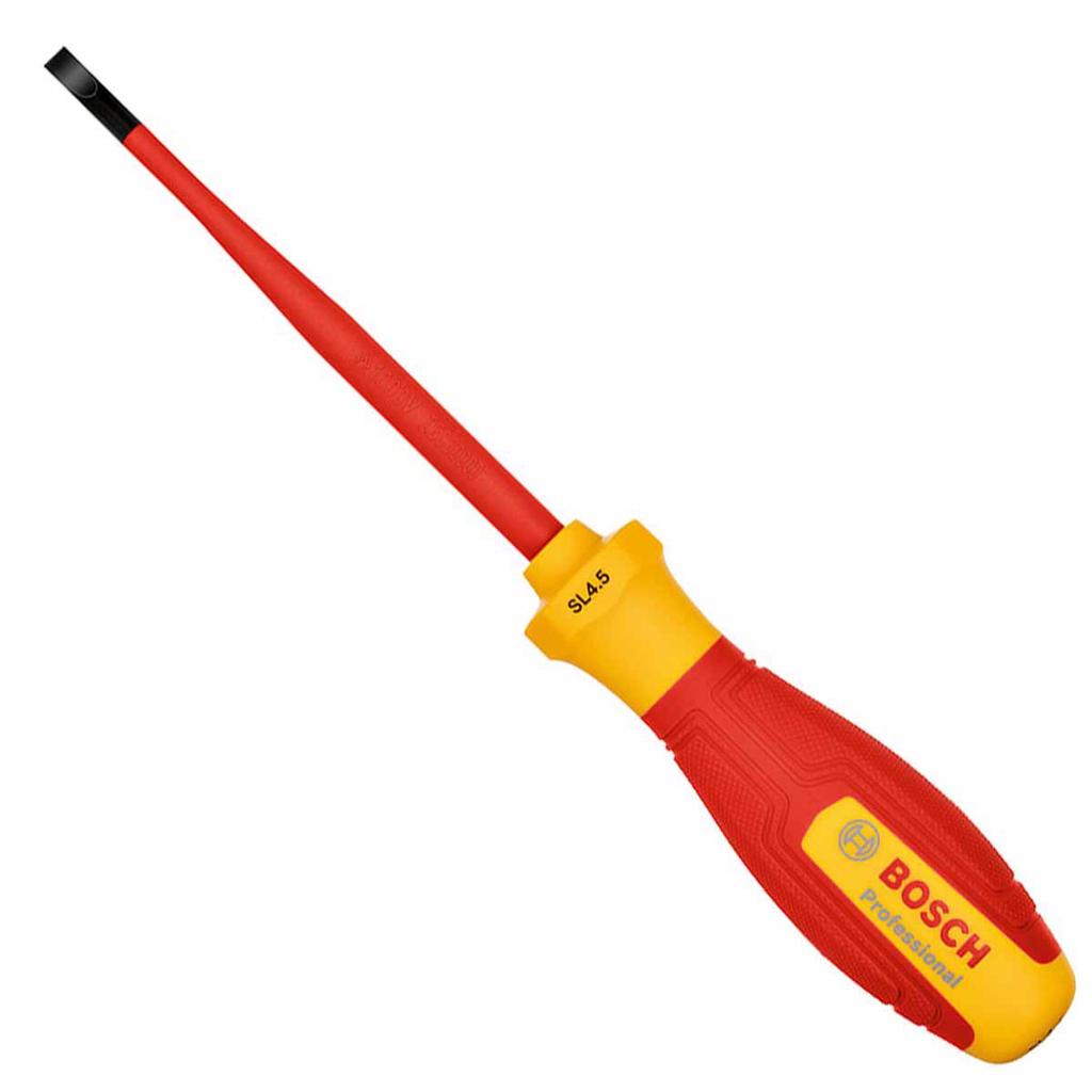 Chave de Fenda Isolada SL 4.5 x 100mm VDE 1000V (1600A02NC2000) - Bosch em Oferta na Shopee