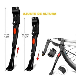 Descanso Lateral Pezinho Alumínio De Descanso Para Bike Bicicleta Regulavel Emborrachado Com Apoio Aluminio Mtb Speed em Oferta na Shopee
