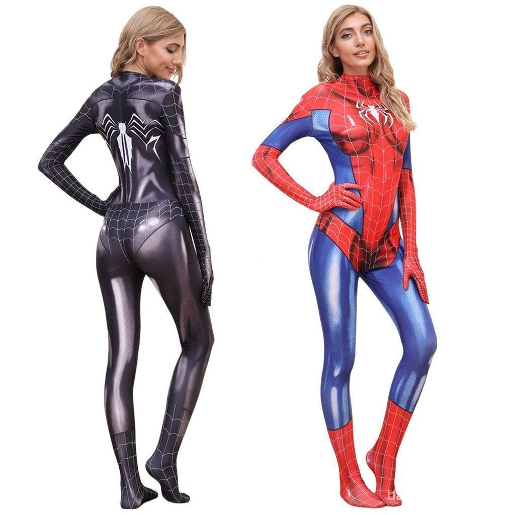 Feminino Homem-Aranha Adulto Traje Do De Halloween C .
