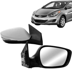 Retrovisor Externo Elantra 2011 2012 2013 2014 Com Pisca