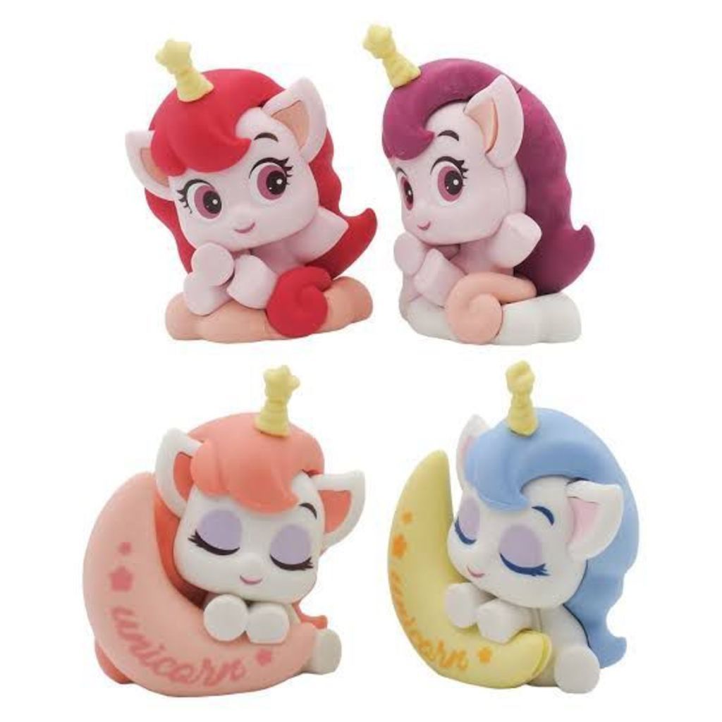 Borracha Grande de Unicórnio na Lua – Papelaria Fofa e Mágica em Oferta na Shopee