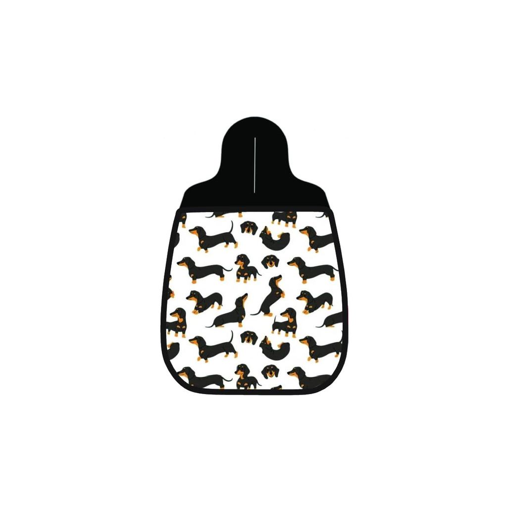 Lixeira De Carro Organizador Lixinhocar Arte Dachshunds Preto
