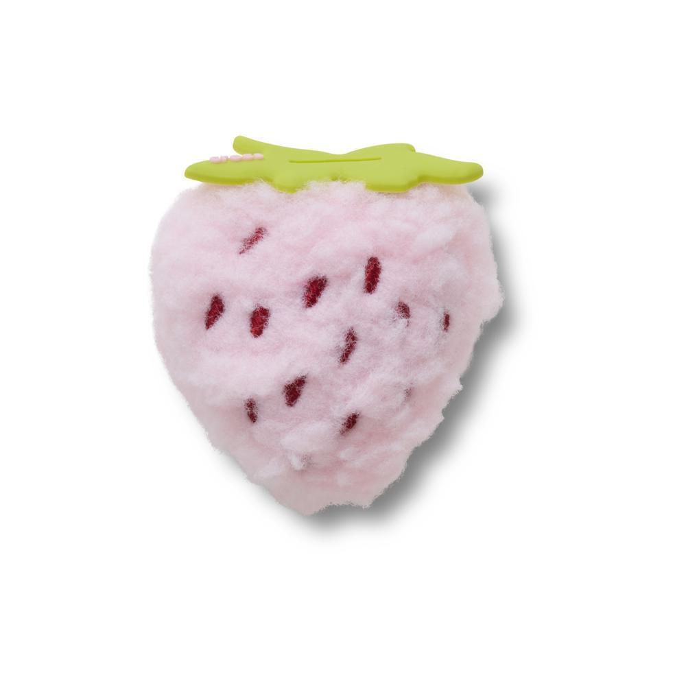 Jibbitz™ Morango Rosa de Pelúcia Único em Oferta na Shopee