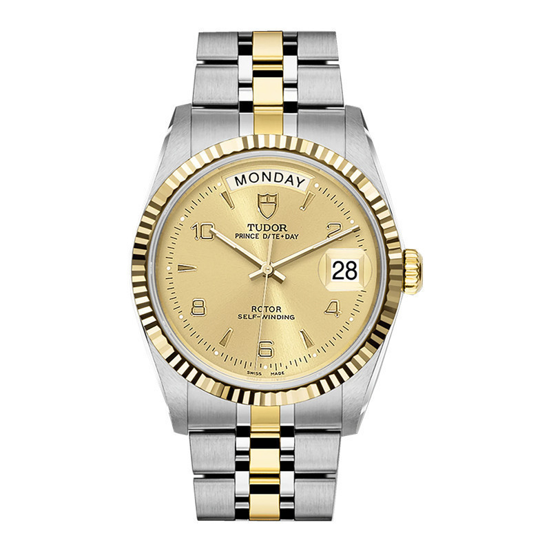 Tudor Tudor Relógio Príncipe e Princesa Série Relógio Masculino Ouro Relógio Feminino Banda de Aço Relógio Mecânico M762