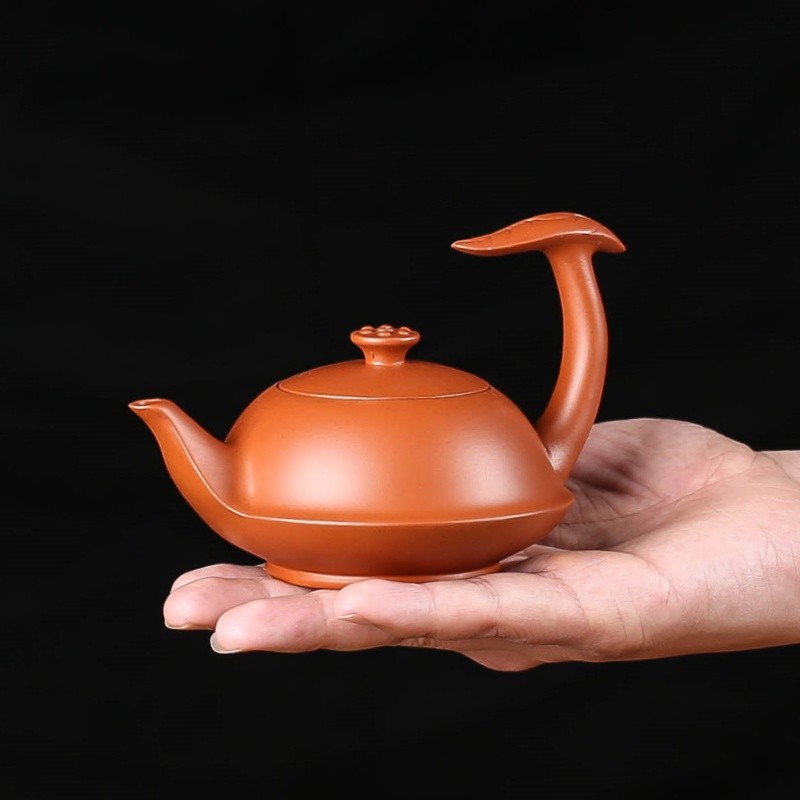 Zisha bule bule pequeno artesanal bule de cerâmica conjunto chá doméstico Xishi bule único pote levantando bule Kung Fu