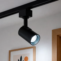 Spot Led Para Trilho Authentic Evo T1 Sobrepor 5w 6500k Branco Frio 110v/220v Preto Cod: 911313701 Deluxe By Avant